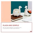 thumbnail image 2 of MasteelfCA Giraffe Flower Pot Ceramic Giraffe Planter Decorative Small Flowerpot Adorable Plant Flower Container, 2 of 8
