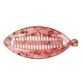 thumbnail image 1 of Garra de cabellero Cola Pescado Clip Accesorios de Maquillaje Utensilos de Belleza Cadena roja clara Yinane Pinza de pelo de cola de caballo para mujer, 1 of 8