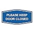 thumbnail image 3 of Signs ByLITA Fancy Please Keep Door Closed Sign - Security and Safety | Durable Material | Easy to Install (Blue) - Medium 1 Pack, 3 of 4