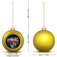 thumbnail image 2 of Gorillaz Christmas Balls Ornaments Decoration Xmas Tree Hanging Ornament Pendant for Home Indoor Holiday Party Decor 4PCS, 2 of 8