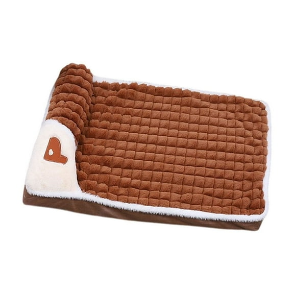 Heavy Duty Corduroy Dog Kennel for Large Dogs 50-90 lbs - Removable Washable Winter Warm Dog Bed with Non-Slip Base, Stain Resistant Indoor Outdoor Use