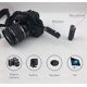 thumbnail image 3 of Sabinetek SmartMike+ S610 True Wireless Stereo Microphone with Unidirectional Microphone Add-On, Black Pair for Canon, Nikon, Sony, Panasonic, DSLR Camera SabineTek SCSM+SM1-BBPR, 3 of 3