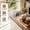 Brown and White, variant on Aheaplus Coffee Bar Cabinet with Mini Fridge Space, Power Outlet, Drawer Storage & Wine Glass Holder - Home Bar for Kitchen & Dining Room,Brown and Black