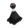 thumbnail image 1 of Perilla de cambio manual de 5 velocidades Unique Bargains con cubierta - Perilla de palanca de cambios - para Audi A3 2008-2013 Plástico 1 Pc, 1 of 6