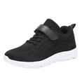 thumbnail image 2 of Boys Sneakers Girls Shoes Boys Lightweight Toddler Tennis Shoes Easy Hook & Loop Non Kids Running Shoes Wide Toe Box Uniform Sneakers Casual Shoes Daily Play Walking Shoes, 2 of 5