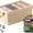 Beige, variant on Closet Storage - Clothing Storage Bins For Underbed Organization | Stackable Containers With Sturdy Structure & Reinforced Handles For Sweaters, Towels, Sheets And Toys