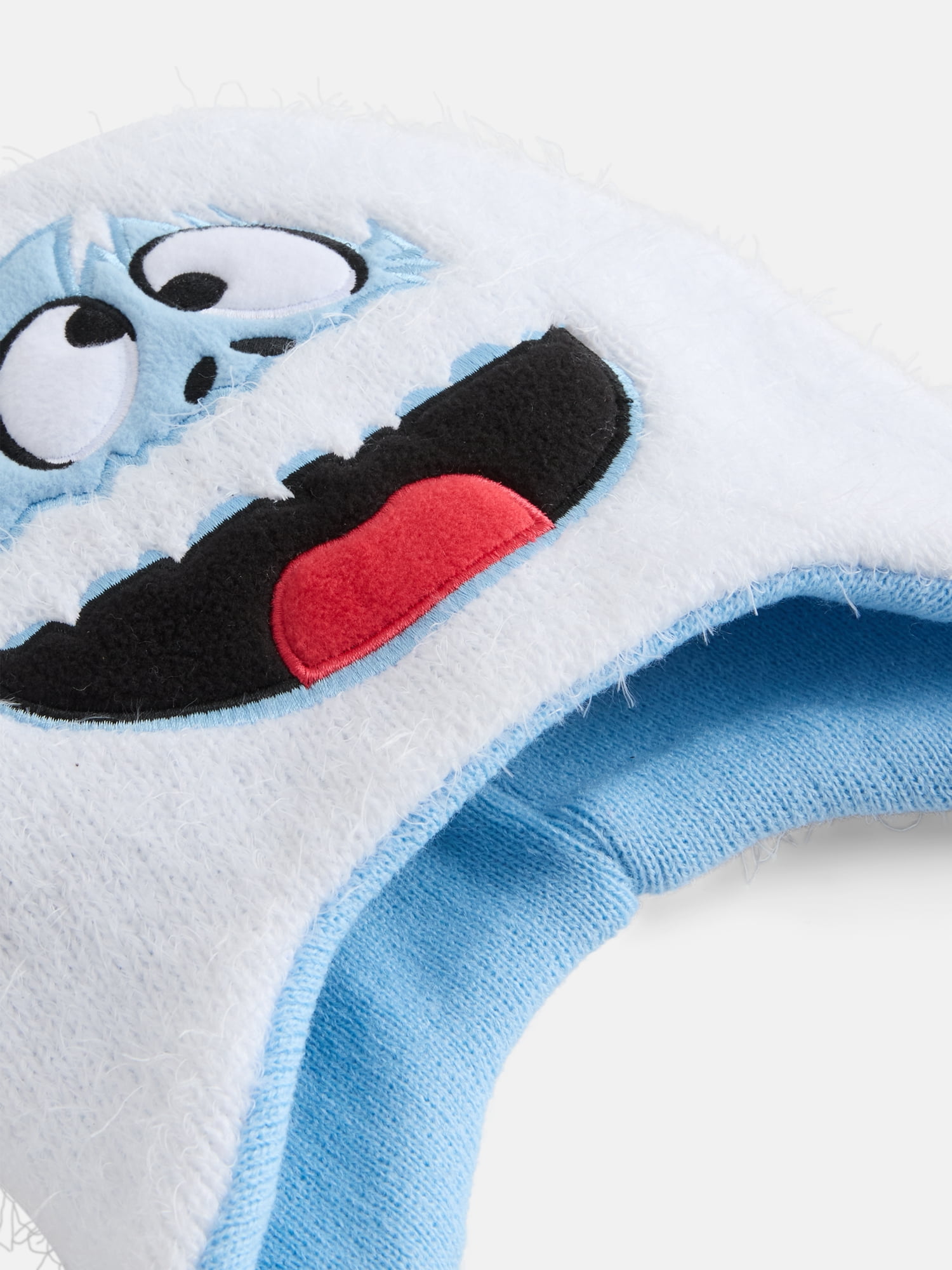 Snow Monster Toddler Unisex Knit Beanie and Mitten Set, 2 Piece