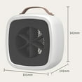 thumbnail image 4 of Mini interruptor de botón de calentador eléctrico con máquina de control de calentador de mango para oficina Hugtrwg  Para estrenar, 4 of 9