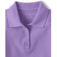 thumbnail image 2 of Polo The Children's Place para niñas, paquete de 3 unidades, color rosa y morado, 2 of 4