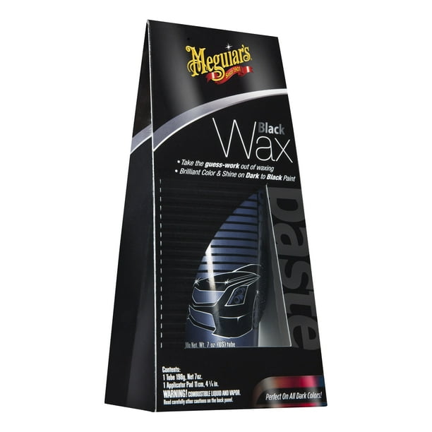 Meguiar's Black Wax Car Wax Creates Deep Reflections and Gloss, 7 - Walmart.com