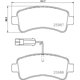 thumbnail image 2 of BALATAS BAJOS METALES DUCATO 2008 al 2009 FIAT L4 2.3L Traseras BREMBO ., 2 of 5