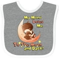 thumbnail image 3 of Inktastic My Mimi Loves Me to the Moon and Back Boys or Girls Baby Bib, 3 of 4