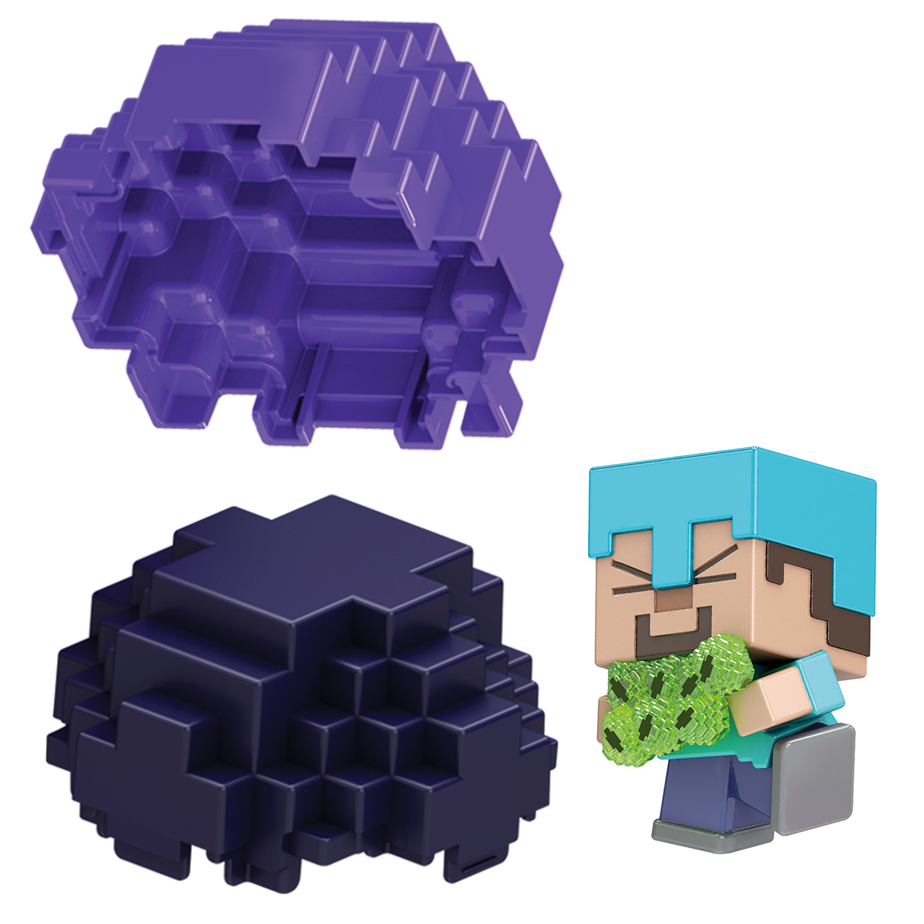Minecraft Mini Mode Spawn Egg Figures Collection, Collector Steve