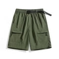 thumbnail image 1 of pstuiky Pantalones cortos para hombre, Pantalones cortos informales para hombre, para uso diario, para playa, trabajo y actividades al aire libre, transpirables. Pantalones cortos de golf, 1 of 3