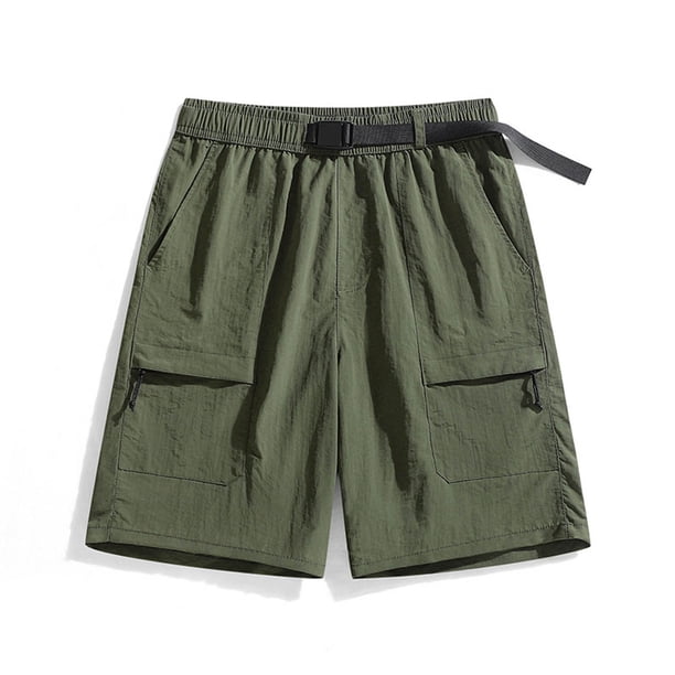 pstuiky Pantalones cortos para hombre, Pantalones cortos informales para hombre, para uso diario, para playa, trabajo y actividades al aire libre, transpirables.