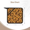 thumbnail image 3 of Pofeuu Vintage Brown Plaid Sunflower Print Silicone Trivet Mats,Silicone Hot Pads for Kitchen, Silicone Trivets for Hot Pots and Pans, Silicone Hot Pad, 3 of 8