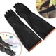 thumbnail image 4 of Guantes de látex resistentes a productos químicos de caucho de seguridad industrial, guantes protectores largos, guantes resistentes, par blanco, 4 of 4