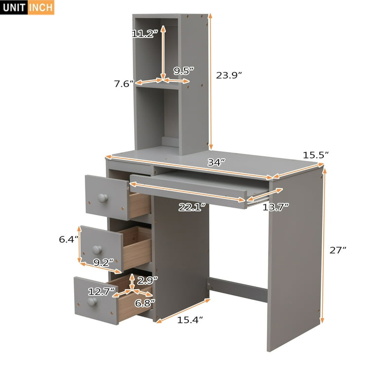 7-element set of desk accessories - Loft