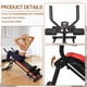 thumbnail image 5 of Yeshouse Banco de abdominales ajustable 2 en 1 y entrenador de core, capacidad de 150 kg, pantalla LCD y diseño plegable, ideal para flexiones y ejercicios abdominales en casa, 5 of 6