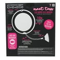 Love, Ellie Tess Super Flex Suction Cup LED Makeup Mirror, 10x