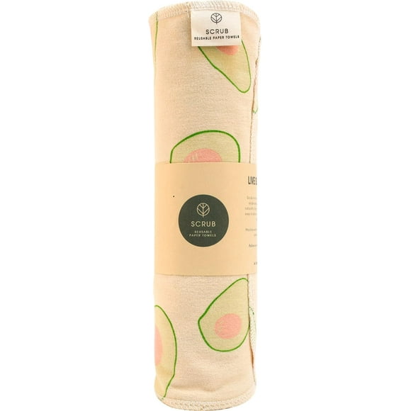 TRAHOO-Upgrade Your Kitchen with Re-Rollable and Reusable Paper Towels: Eco-Friendly, Cost Effective, and Stylish
