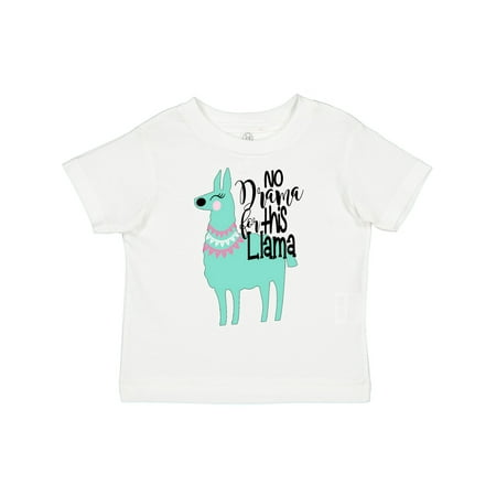 

Inktastic No Drama for This Llama Gift Toddler Boy or Toddler Girl T-Shirt