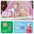 thumbnail image 6 of PicassoTiles Magnetic Tiles for Kids – Princess Castle Theme 60PCS STEM Construction Building Blocks Educational Toy, 6 of 8
