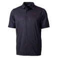 thumbnail image 2 of Men's Cutter & Buck  Black SMU Mustangs Vault DryTec Pike Double Dot Print Stretch Polo, 2 of 3