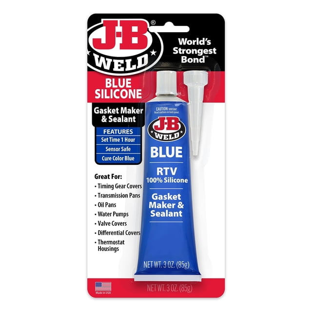 Formador de juntas y sellador de silicón J-B Weld 31316 90 ml azul