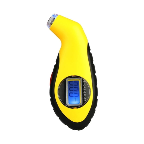 Portable Digital Tire Pressure Gauge with High-Precision Measurement for Cars, Motorcycles, Bicycles and More