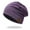 Purple, variant on Baseball Hats for Men and Women, Sports Street Style Hip-hop Casual Loose Knitted Cap with Adjustable Back Closure
