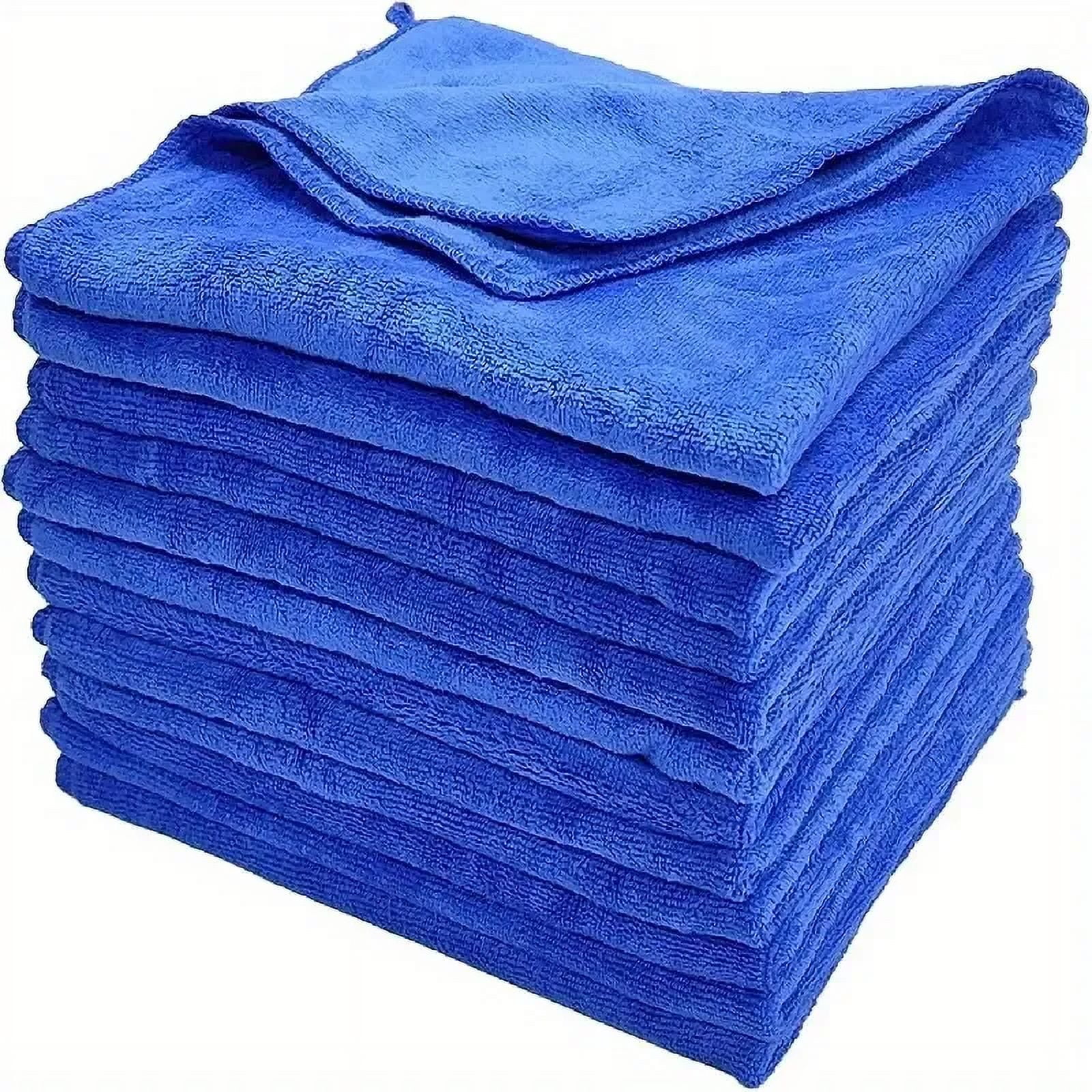 Microfiber towels for home cleaning, car drying and washing cloth, polishing cloth for car details,Home cleaning tools 10 pieces