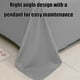 thumbnail image 5 of Sábana de poliéster de color liso de 180 x 230 cm | Sábana de fibra suave y lavable | Ropa de cama duradera y resistente a la decoloración | Sábana de fácil cuidado para todos los tamaños de, 5 of 5