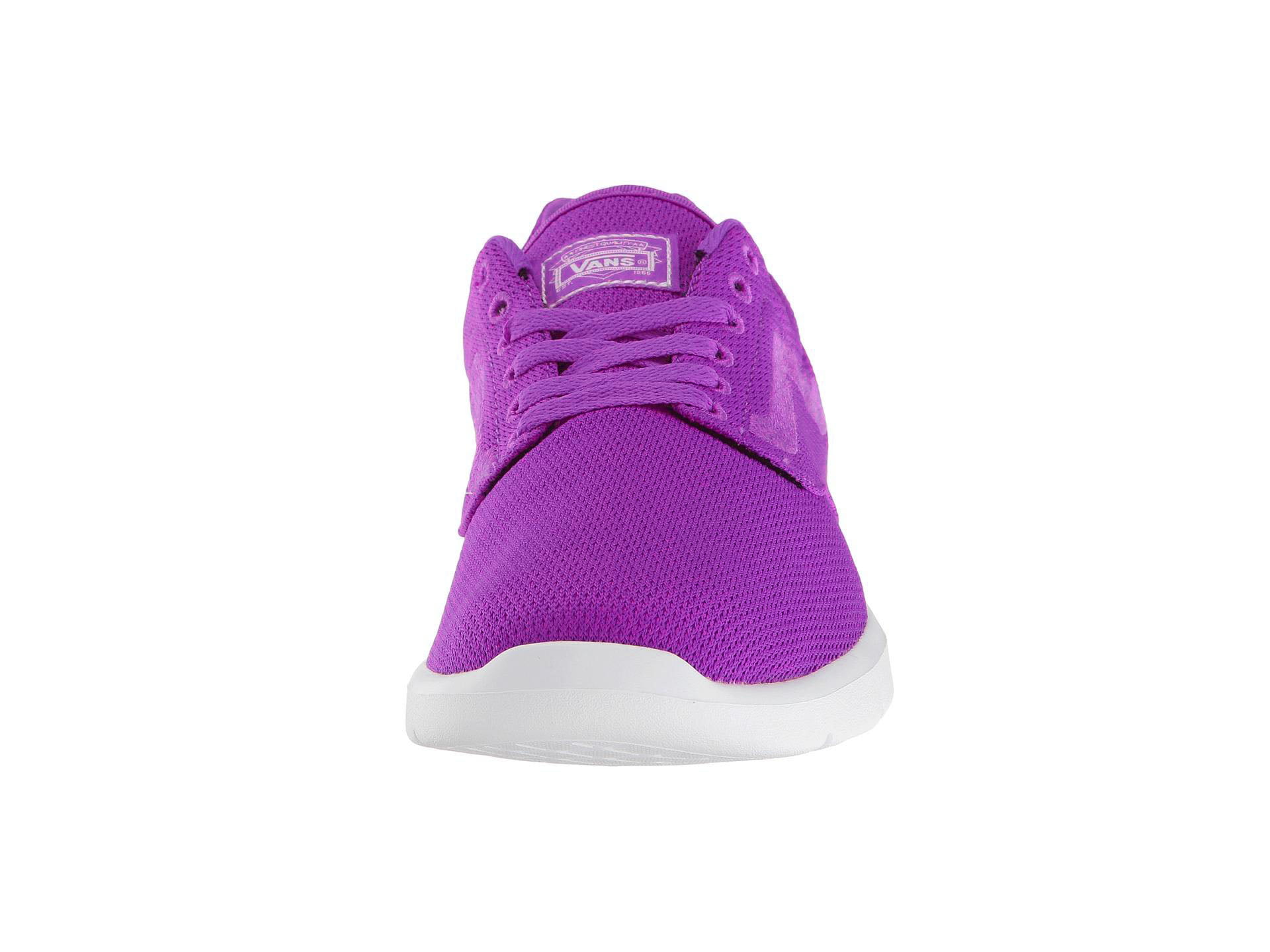 vans unisex iso mesh running shoes (5.5 m us / 4 m us neon purple) - Walmart.com