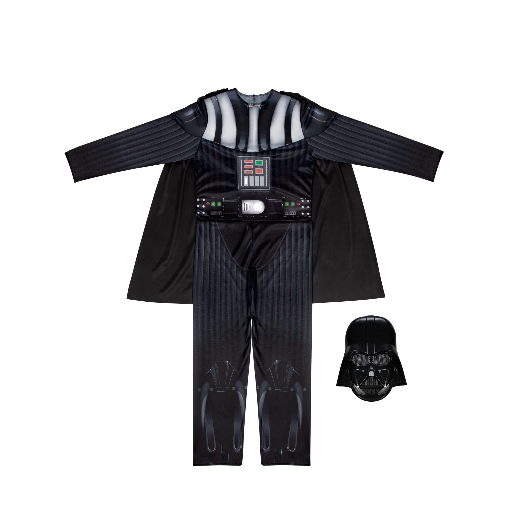 Star War's Darth Vader Halloween Costume for Chilren, Boy's Size L (10/12), by Jazwares