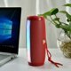 thumbnail image 1 of Altavoz Bluetooth portátil de 10 W, altavoz Bluetooth inalámbrico con columna, potente BoomBox para exteriores, graves HIFI, radio FM TF con luz LED (verde), 1 of 5