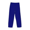 thumbnail image 5 of Junzan Men'S Pajama Pants Navy Sleepwear Pants Pj Bottoms Drawstring And Pockets, 5 of 9
