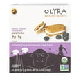 thumbnail image 4 of Olyra Organic Breakfast Biscuits, Greek Yogurt Blueberry Sandwich, 4 Packs, 1.32 oz (37.5 g) Each, 4 of 5