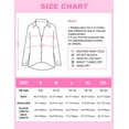 thumbnail image 5 of Siliteelon Boho Floral Blouses for Women Long Sleeve V Neck Chiffon Flowy Shirts Loose Fit, 5 of 5