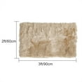 thumbnail image 3 of REGALWOVEN Faux Fur Area Rug Fluffy Carpet for Bedroom, Khaki 2x3 Feet, 3 of 8