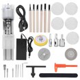thumbnail image 2 of Milling Lathe Machine, Milling Lathe Machine Pure Steel Drill Chuck Mini Lathe Miniature Bead Machine 12-24V DC Woodworking, Power Milling Machines, 2 of 8