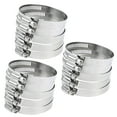 thumbnail image 1 of PEONAVET Fixed Clip Stainless Steel Pool Hose ClampDrive Hose Clamp Line Worm Clip, 1 of 1