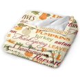 thumbnail image 2 of Thanksgiving Pumpkin Throw Blanket, Cute Autumn Leaf Blanket for Adults, Soft Comfortable Pumpkins Fleece Carpet Blanket for Sofa Bed Couch, 2 of 6