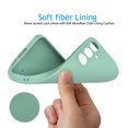 thumbnail image 3 of Njjex For Galaxy S24 FE 5G Case with Screen Protector,Liquid Silicone Soft Gel Rubber Slim Microfiber Lining Cushion Texture Cover Shockproof Protective Case for Samsung S24 FE 6.7", Green, 3 of 7