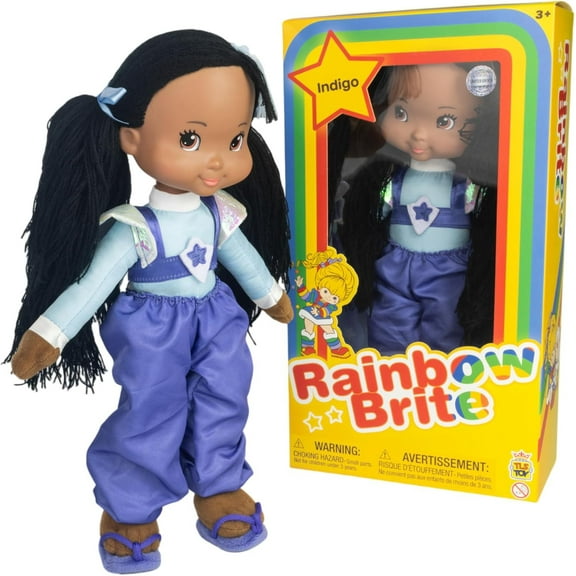 Rainbow Brite Indigo Plush Doll