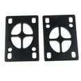 thumbnail image 2 of 2 Piezas De Longboard Skateboard Riser Pads Negro + 8 Piezas Tornillos De Fijación Negro Para rcicio Al Pequeña Herramienta Accesorios 35 3 mm DYNWAVEMX Conjunto de herrajes para patinetas, 2 of 8