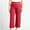 Hot Pink, variant on Womens Jeans Mid High Waisted Wide Leg Baggy Raw Hem Jeans Trendy Casual Denim Pants with Pockets Plus Size Trousers