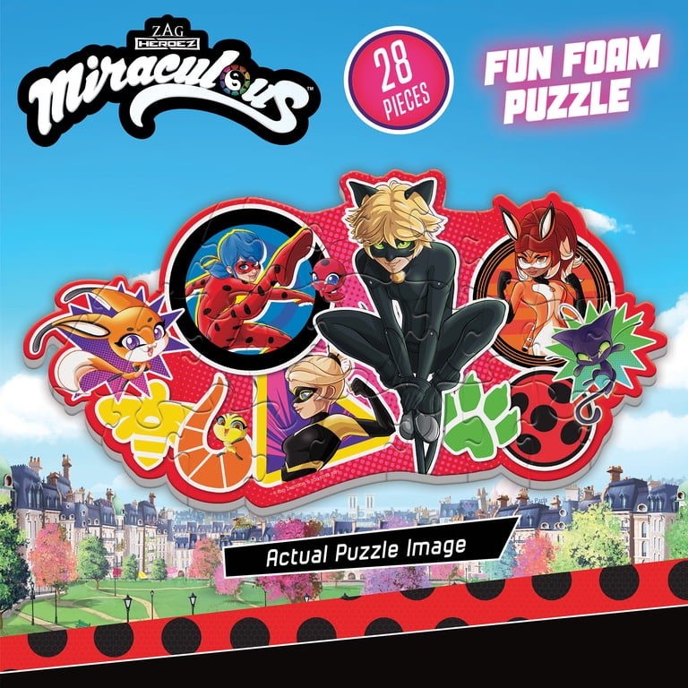 MIRACULOUS - FUN FOAM PUZZLE - Walmart.com