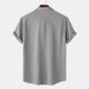 thumbnail image 5 of pstuiky Camisas de vestir de manga corta para hombre, Camisa hawaiana informal de manga corta con cuello vuelto y botones para hombre camisas casuales para hombre l, 5 of 9