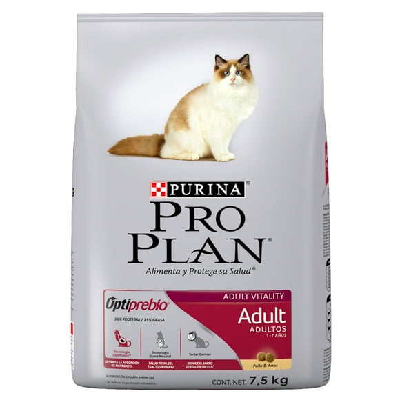 Croquetas Pro Plan Gato Adulto Optiprebio 7.5Kg Purina